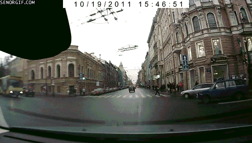 Zdezorientowany dzieciaczek!